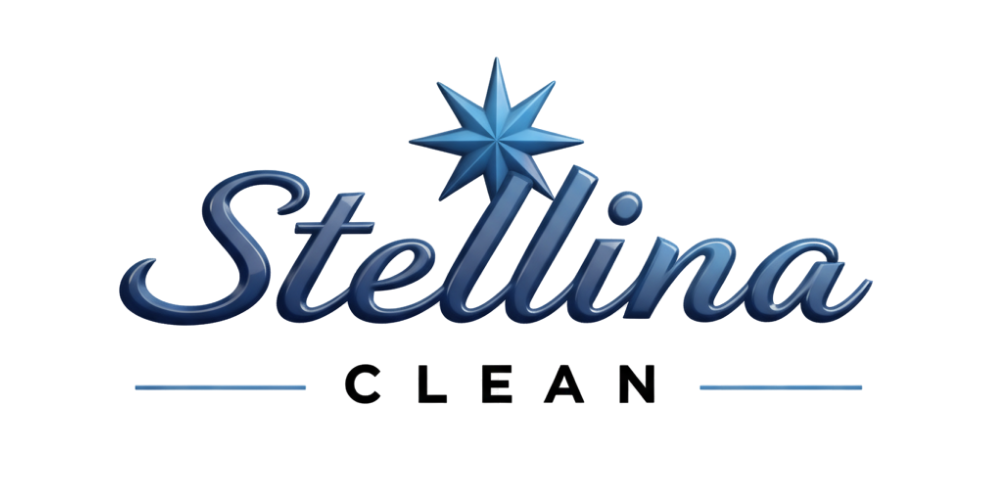 Logótipo da empresa Stellina Clean – serviços de limpeza e higienização de estofos no Algarve